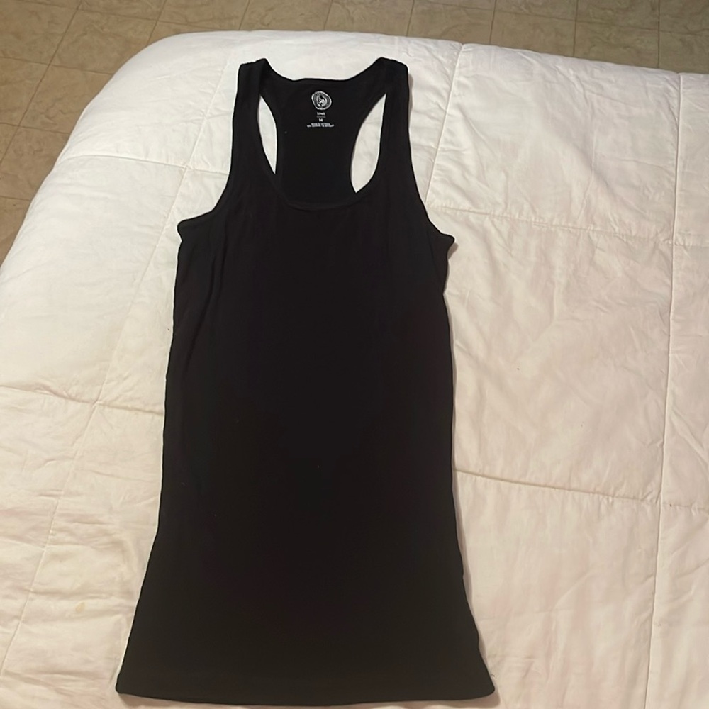 SO Black Fitted Tank Top Size M sold at Kohls NWT
